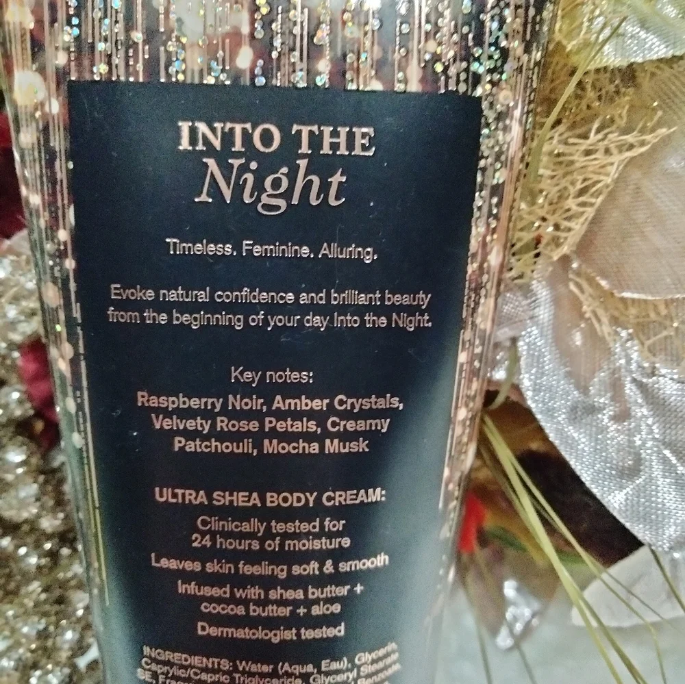 Into The Night Bath And Body Works body cream new